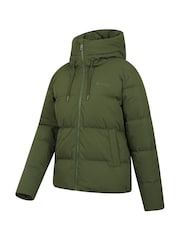 Mountain Warehouse Green Womens Cosy Extreme Short Down Jacket - Image 1 of 5