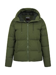 Mountain Warehouse Green Womens Cosy Extreme Short Down Jacket - Image 4 of 5