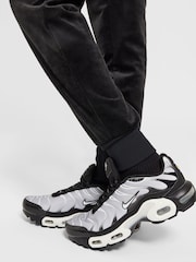 Nike Black Velour Joggers - Image 6 of 7