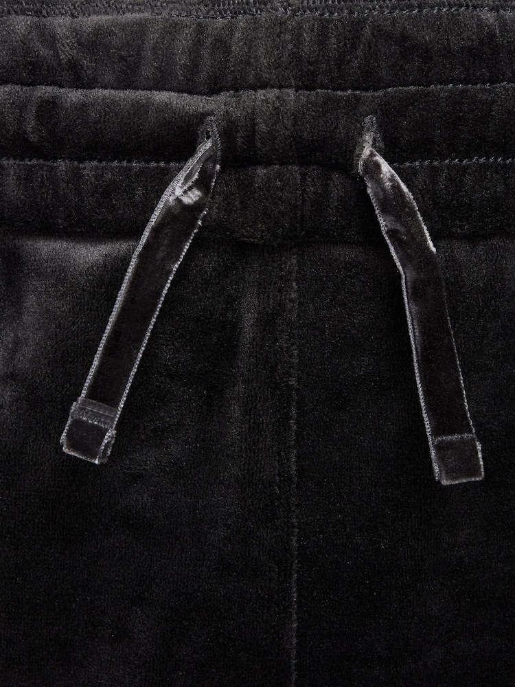 Nike Black Velour Joggers - Image 7 of 7