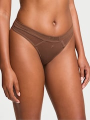 Victoria's Secret Mousse Nude Thong Knickers - Image 1 of 3