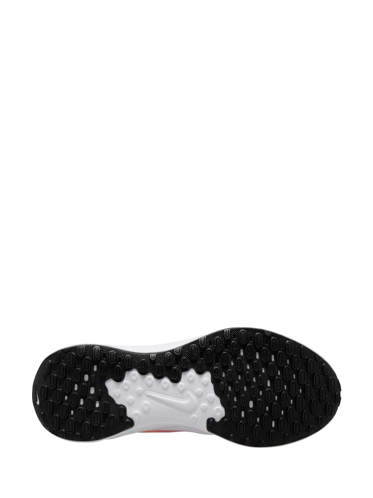 Nike Orange/White Revolution 7 Road Running Trainers - Image 4 of 4