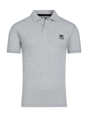 Raging Bull Grey Patch Jersey Polo Shirt - Image 11 of 11