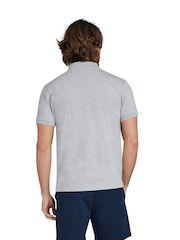 Raging Bull Grey Patch Jersey Polo Shirt - Image 6 of 11