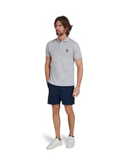 Raging Bull Grey Patch Jersey Polo Shirt - Image 7 of 11