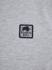 Raging Bull Grey Patch Jersey Polo Shirt - Image 9 of 11