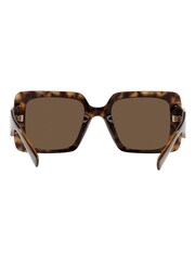 Versace Ve4405 Rectangle Brown Sunglasses - Image 4 of 9