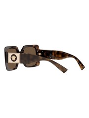 Versace Ve4405 Rectangle Brown Sunglasses - Image 7 of 9