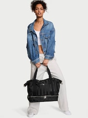 Victoria's Secret Black Getaway Overnight Bag - Image 1 of 4