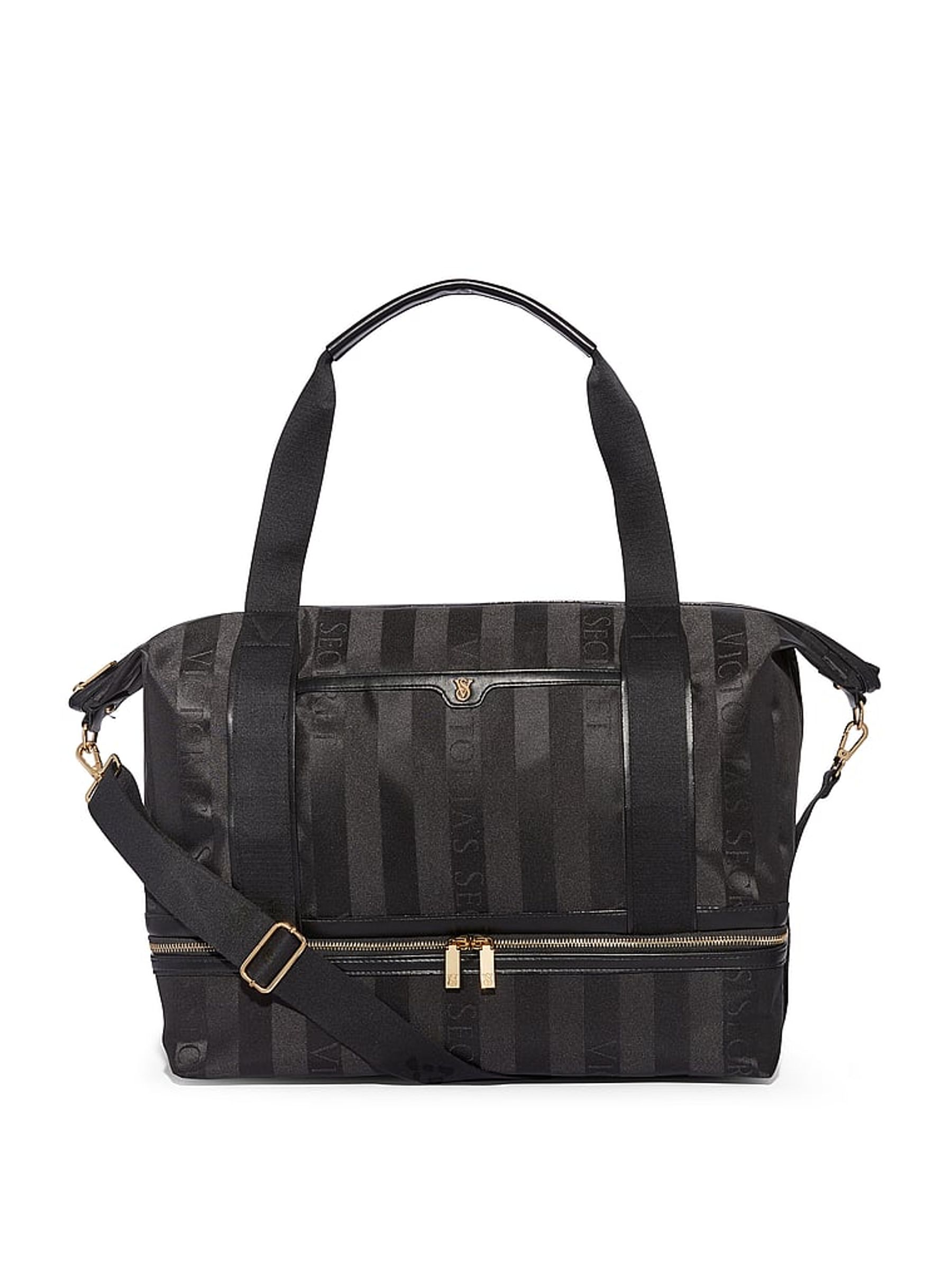 Buy Victoria's Secret Black Getaway Overnight Bag from the