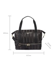 Victoria's Secret Black Getaway Overnight Bag - Image 4 of 4