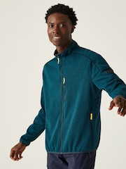 Regatta Cyan Blue Kames Full Zip Fleece - Image 1 of 7