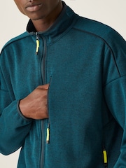 Regatta Cyan Blue Kames Full Zip Fleece - Image 4 of 7