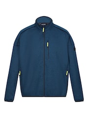 Regatta Cyan Blue Kames Full Zip Fleece - Image 5 of 7