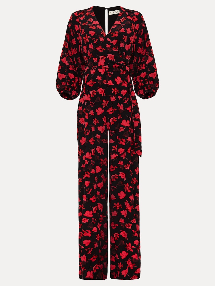 Phase Eight Black Printed Effie Jumpsuit - Image 6 of 6