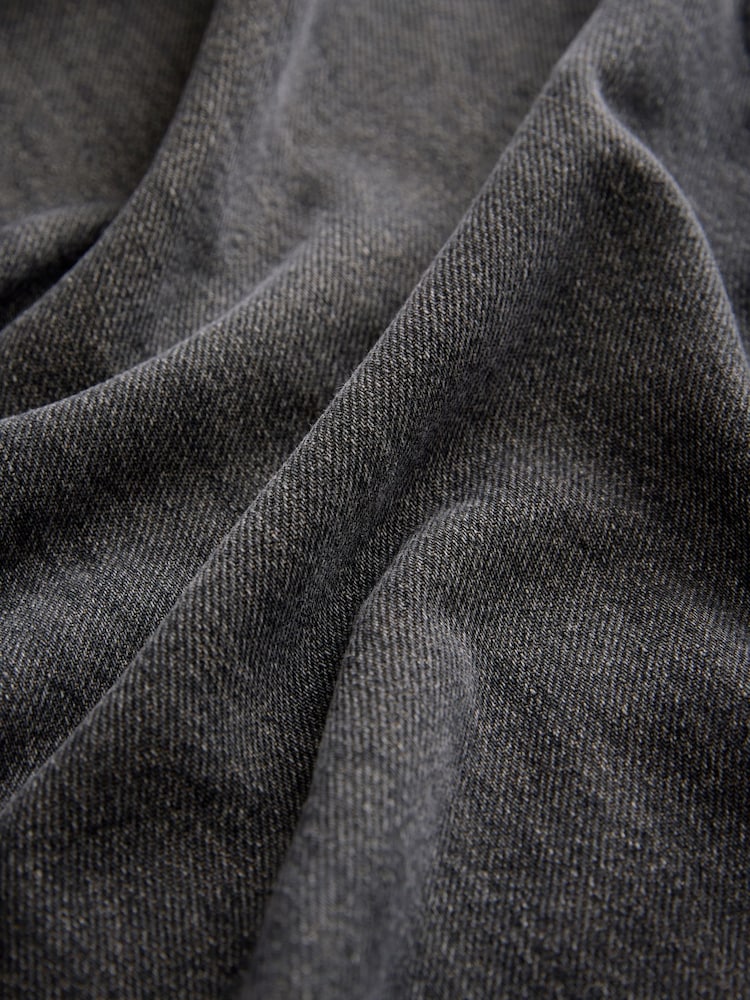 Washed Black Baggy Wide leg Jeans - Image 9 of 9