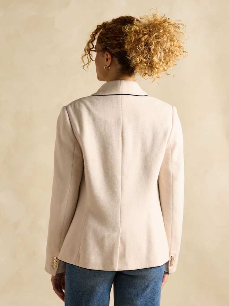 Avena - Joules Hartley Shawl Collar Blazer - Imagen 2 de 7 Avena - Joules Hartley Shawl Collar Blazer - Imagen 2 de 7