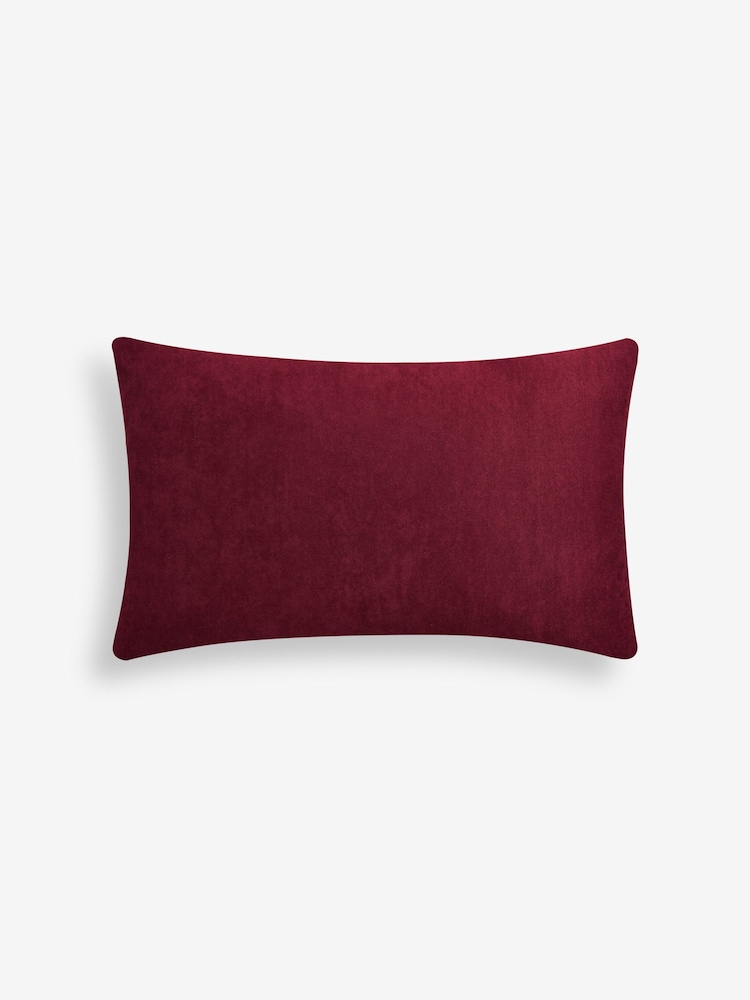 Fuchsia Pink 40 x 59cm Haze Velvet Stripe Cushion - Image 4 of 4 Fuchsia Pink 40 x 59cm Haze Velvet Stripe Cushion - Image 4 of 4