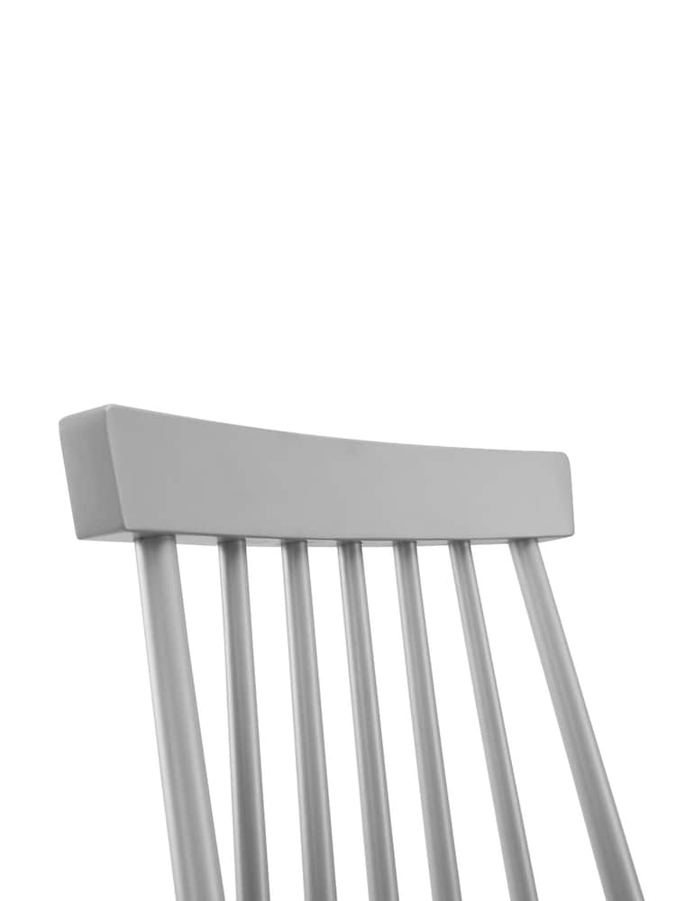 Julian Bowen Set of 2 Grey Alassio Spindle Back Dining Chairs - Image 5 of 5