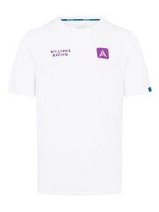 Fanatics 100% Cotton Williams Racing Puma Alex Albon White T-Shirt - Image 3 of 3