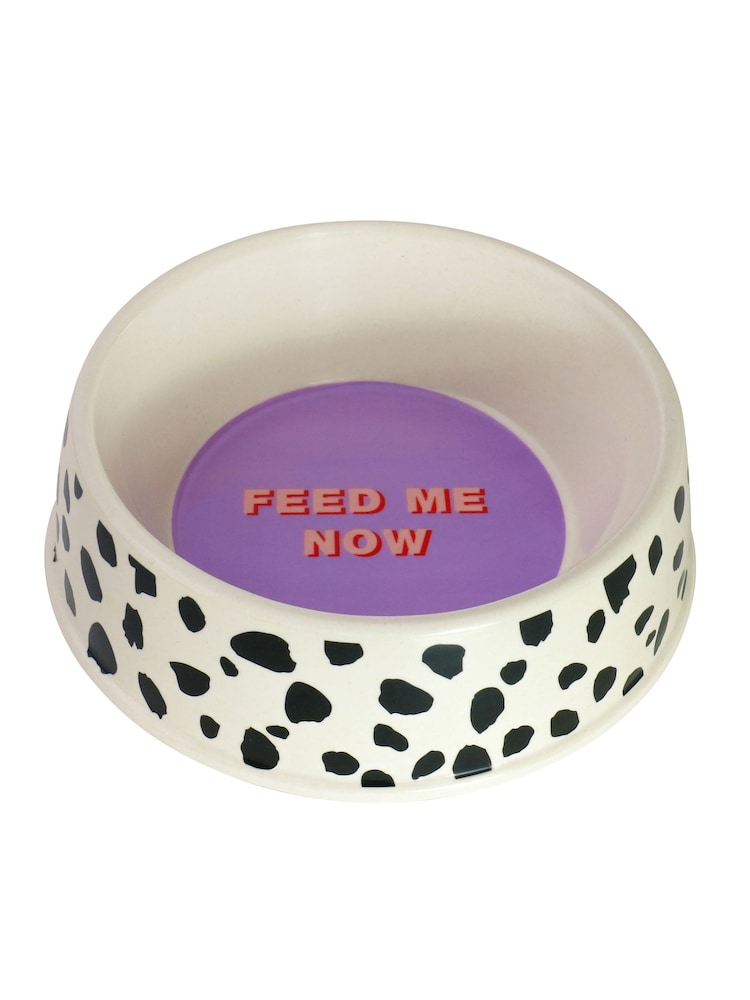 Emily Brooks Dalmation Print Dog Bowl, Treat Kit & Toucan Toy Set - Image 2 of 6