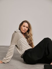 JD Williams Natural Anthology Milano Stitch Collar Jumper - Image 4 of 4