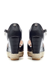 Moda In Pelle Rikolia Wedge Sandals - Image 3 of 4