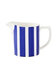 Spode Blue Steccato Milk Jug - Image 3 of 7