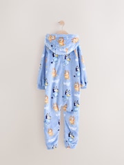 Blau - Lizenzierter Bluey-Fleece-Overall (2–10 J.) - Bild 6 von 8