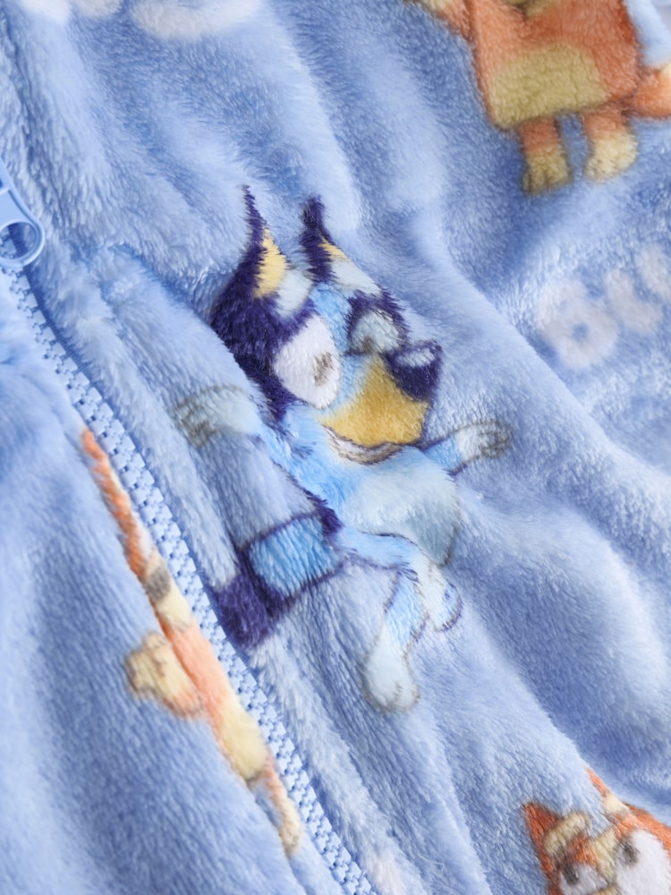 Blau - Lizenzierter Bluey-Fleece-Overall (2–10 J.) - Bild 8 von 8