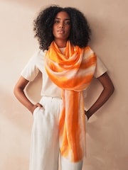 Tie Dye Bright Lightweight Scarf - Image 1 of 6