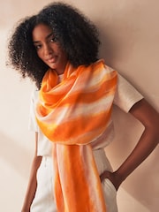 Tie Dye Bright Lightweight Scarf - Image 2 of 6