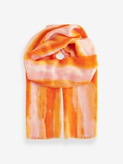 Tie Dye Bright Lightweight Scarf - Image 4 of 6