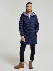 Mountain Warehouse Navy Women's Water Resistant Padded Jacket - Image 1 of 5