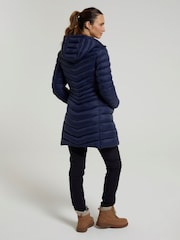 Mountain Warehouse Navy Women's Water Resistant Padded Jacket - Image 2 of 5