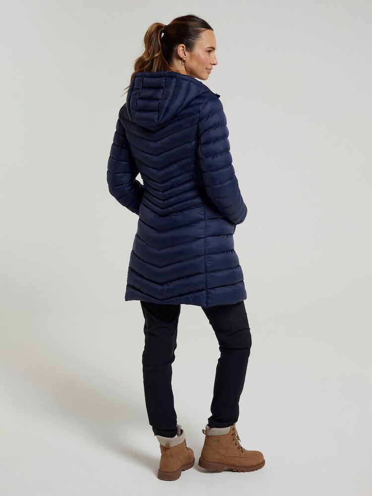 Mountain Warehouse Navy Women's Water Resistant Padded Jacket - Image 2 of 5