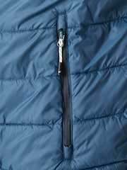 Regatta Navy Blue Hooded Hillpack II Lightweight Padded Jacket - Image 6 of 9