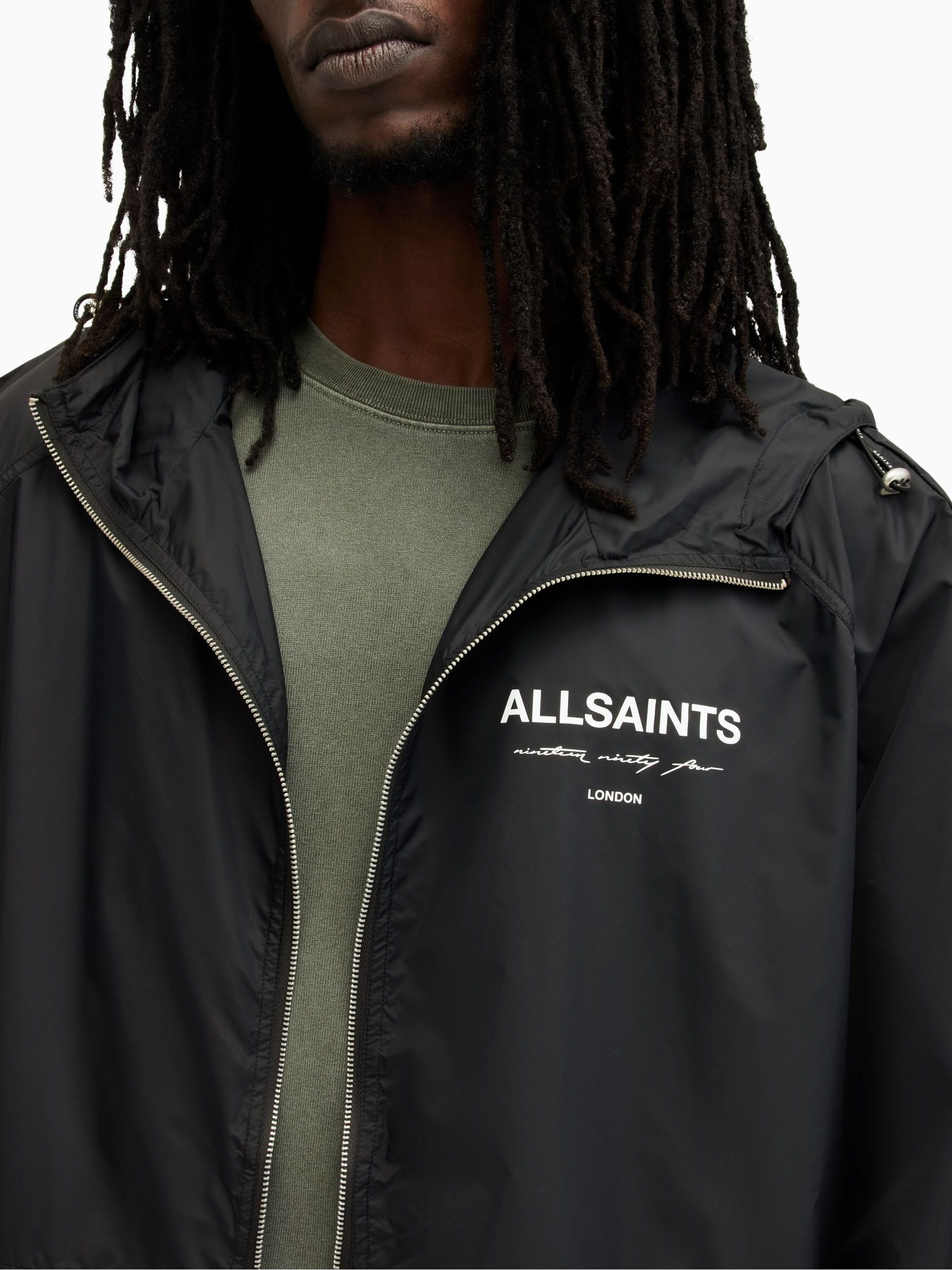 Buy AllSaints Black Underground Jacket from Next USA