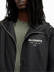 Черный - Куртка Allsaints Underground - Изображение 5 из 9