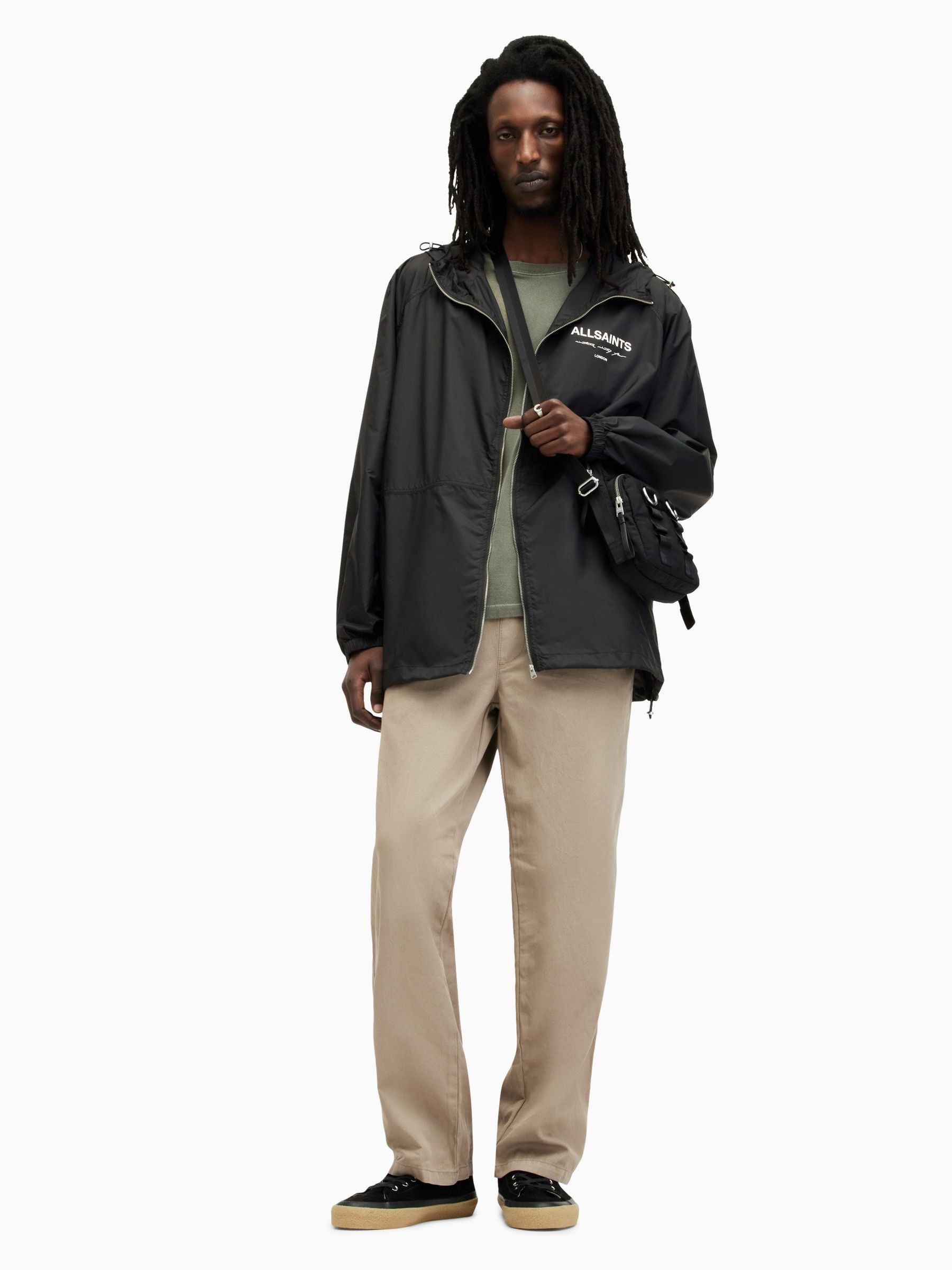 Buy AllSaints Black Underground Jacket from Next USA