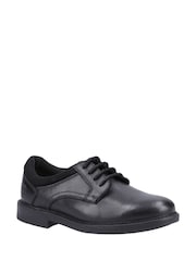 Hush Puppies Senior Tommy Black Shoes - Image 1 of 4