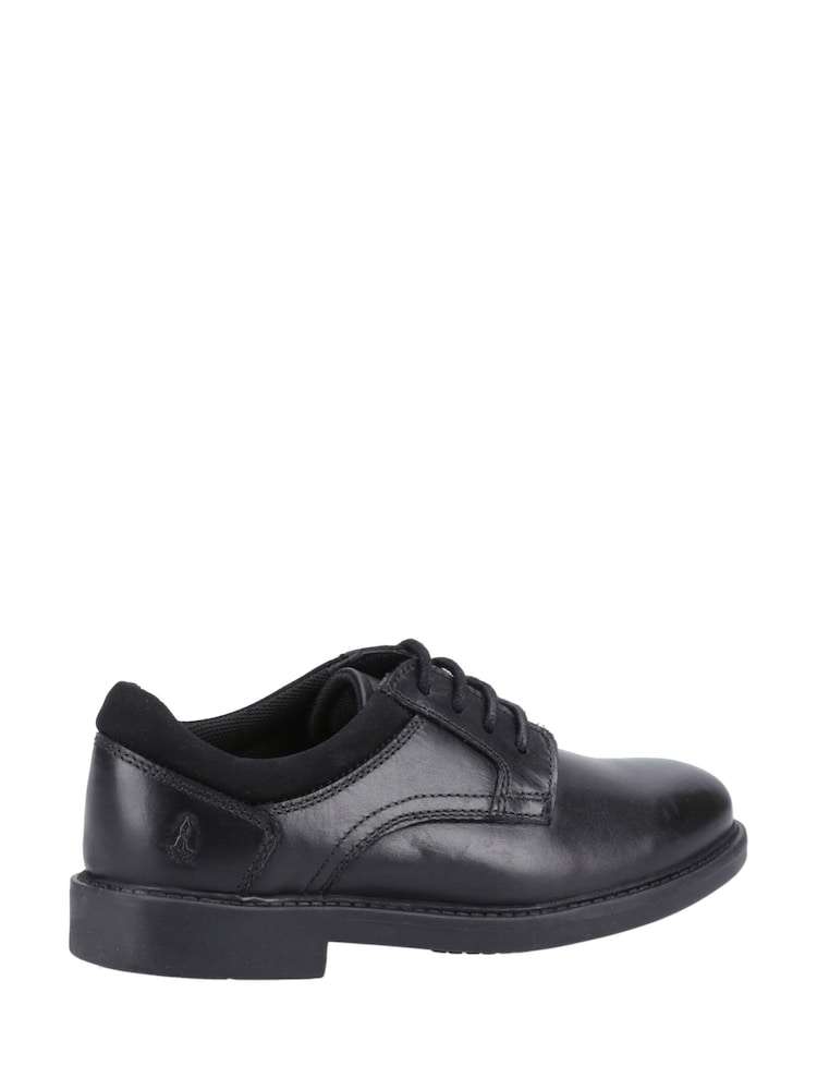 Hush Puppies Senior Tommy Black Shoes - Image 2 of 4