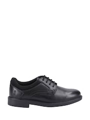 Hush Puppies Senior Tommy Black Shoes - Image 4 of 4