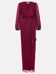 Phase Eight Pink Brielle Wrap Maxi Dress - Image 7 of 7