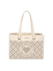 Love Moschino FAUX Leather Shoulder White Bag - Image 1 of 4