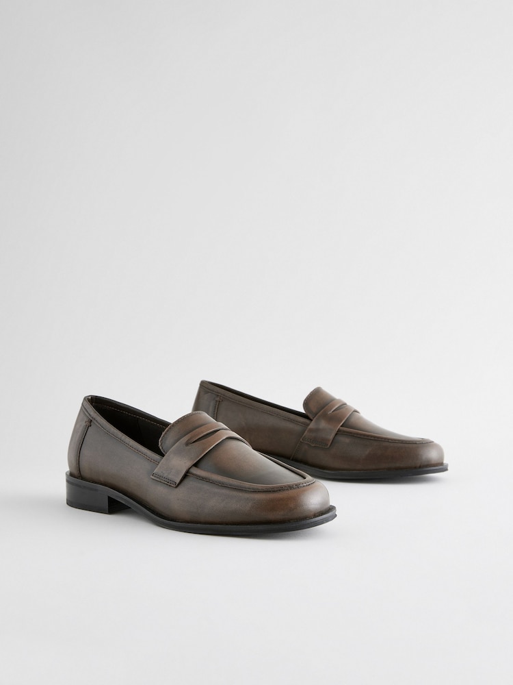 Čopič za čiščenje črne barve - Forever Comfort® Slim usnjeni mokasini - Slika 1 iz 6