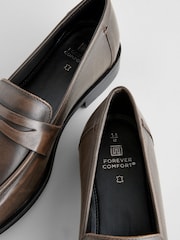 Čopič za čiščenje črne barve - Forever Comfort® Slim usnjeni mokasini - Slika 3 iz 6