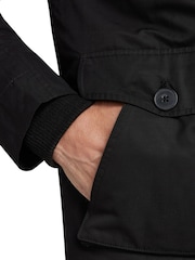 Raging Bull Parka Black Coat - Image 4 of 7