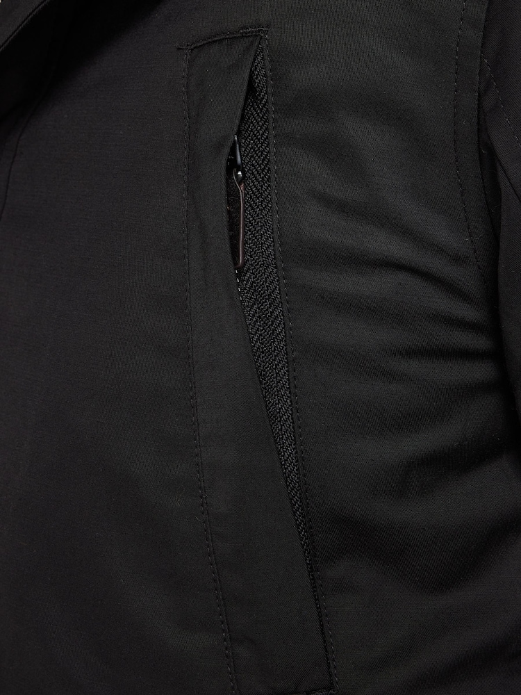 Raging Bull Parka Black Coat - Image 7 of 7