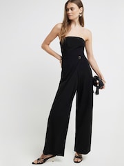 Mono largo cruzado tipo Bandeau de River Island - Imagen 1 de 5